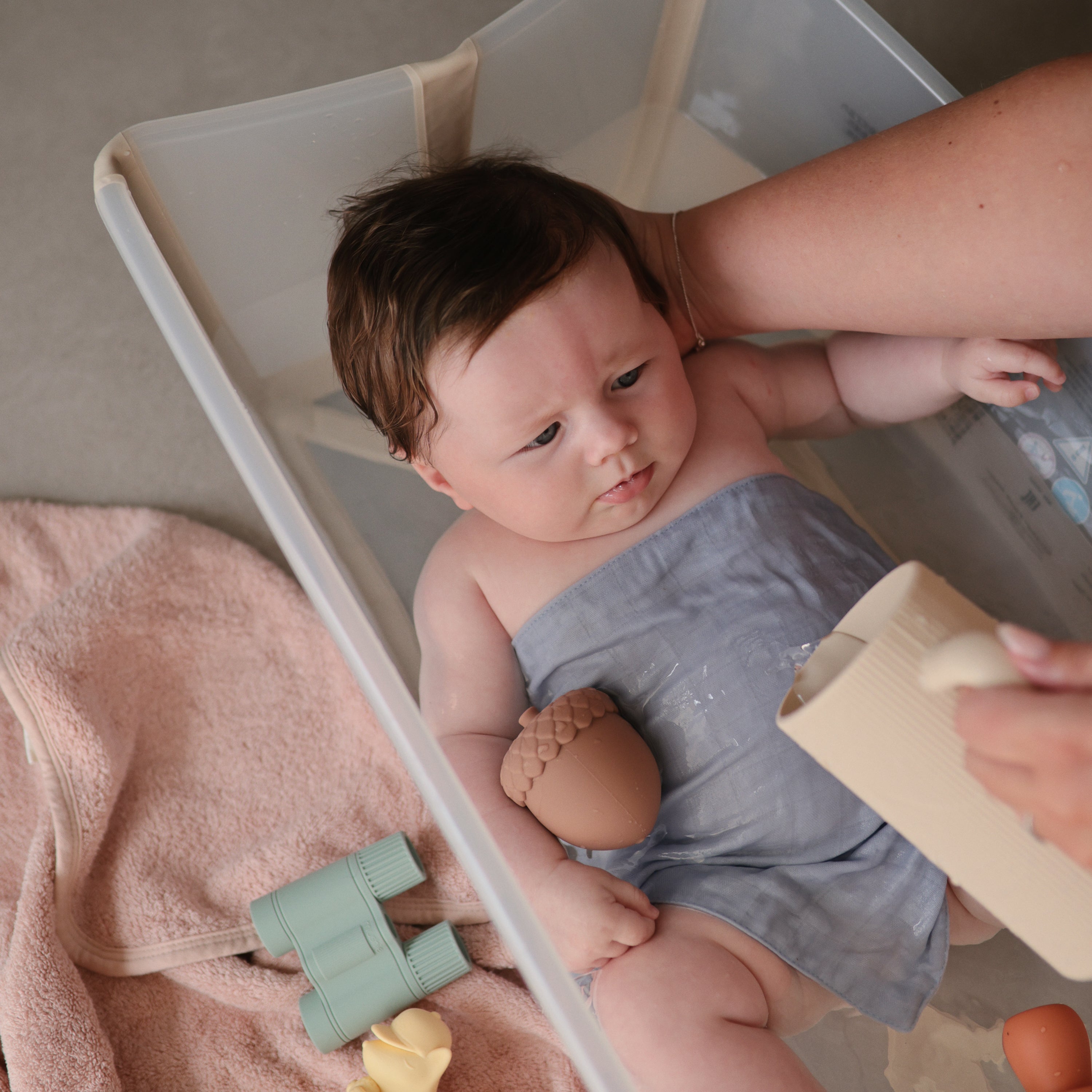 Organic Cotton Muslin Cloths 3-Pack