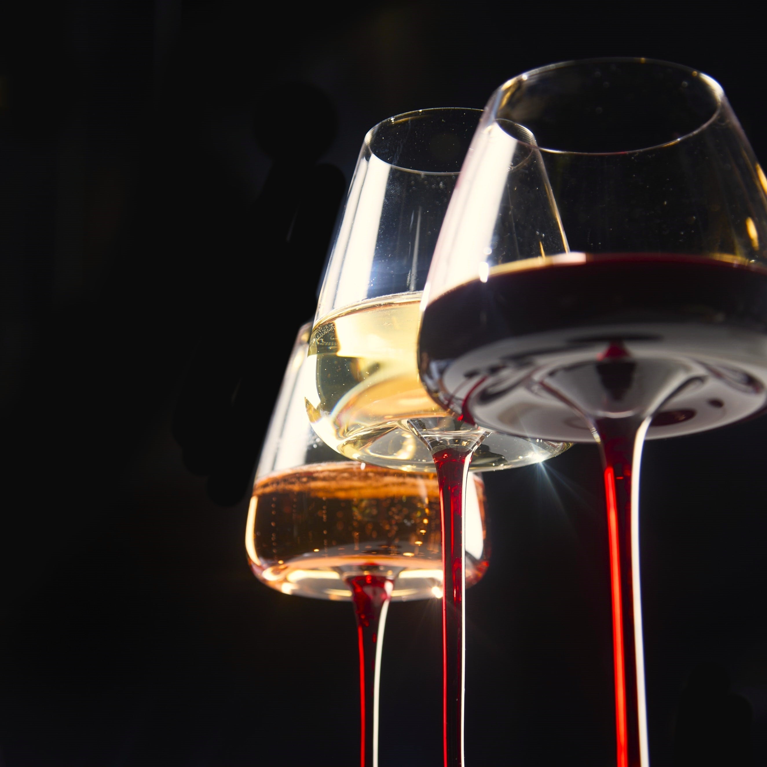 Large Concave Wine Glasses - 16oz