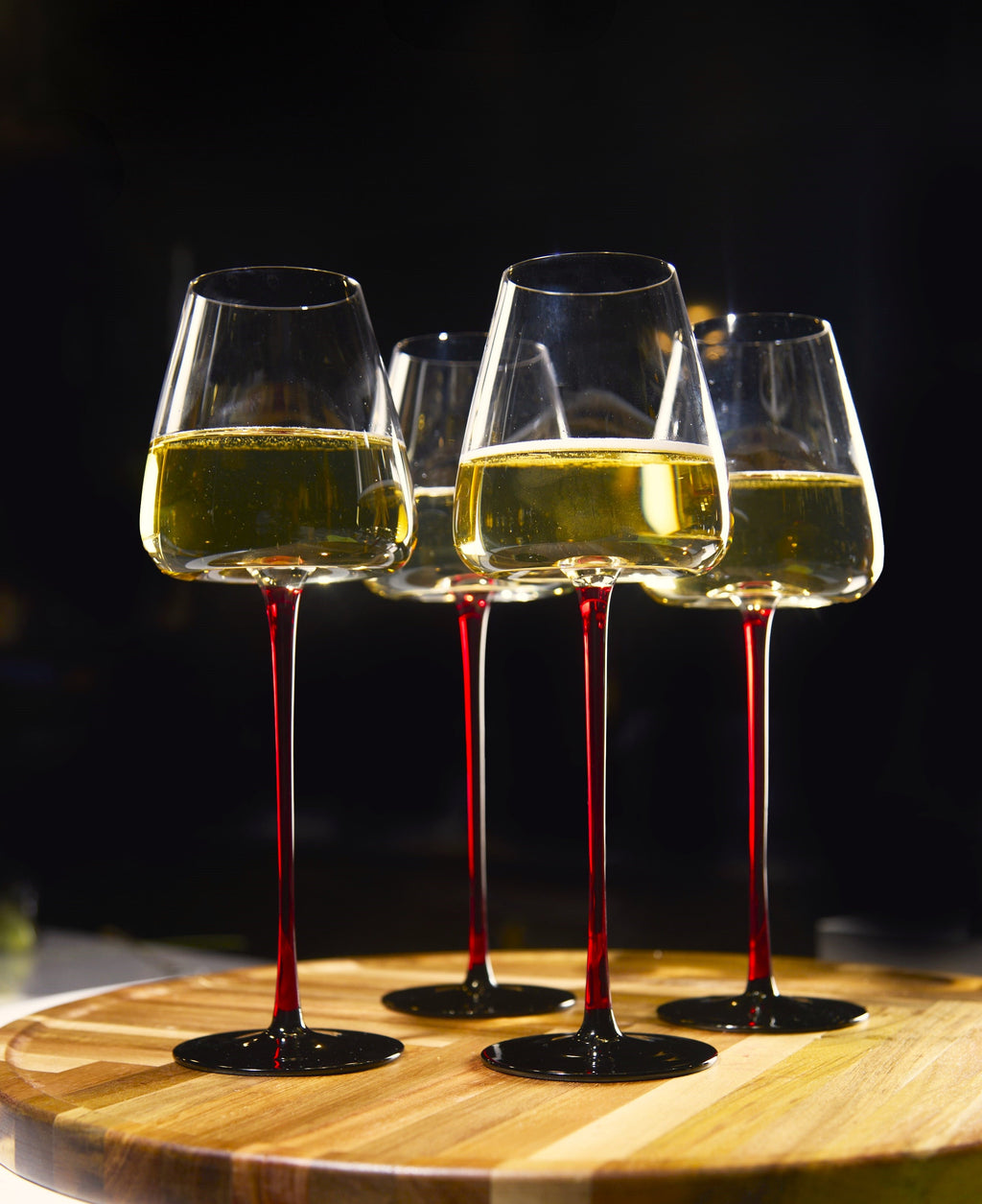 Large Concave Wine Glasses - 16oz