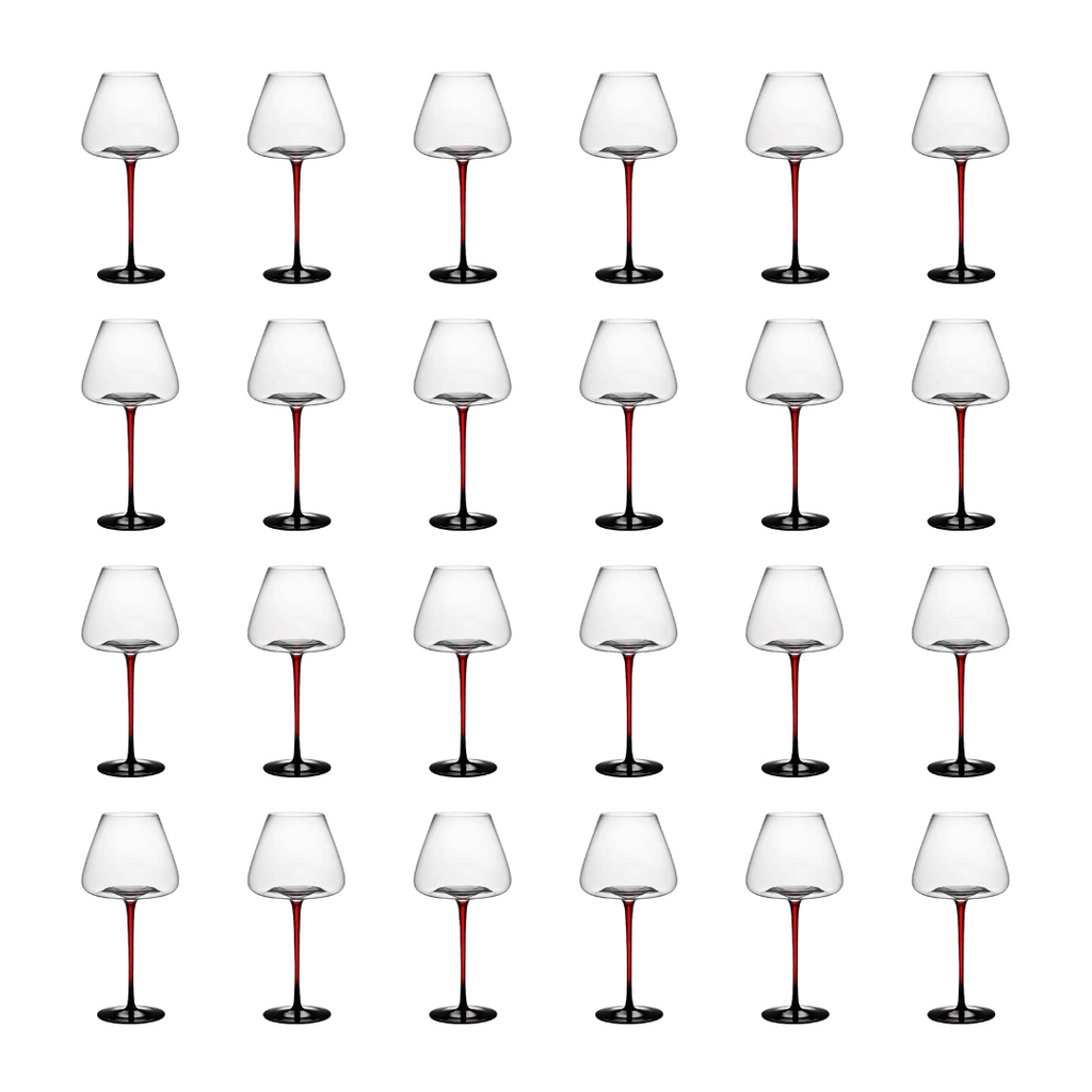 Extra Large Concave Champagne Glasses - 24oz