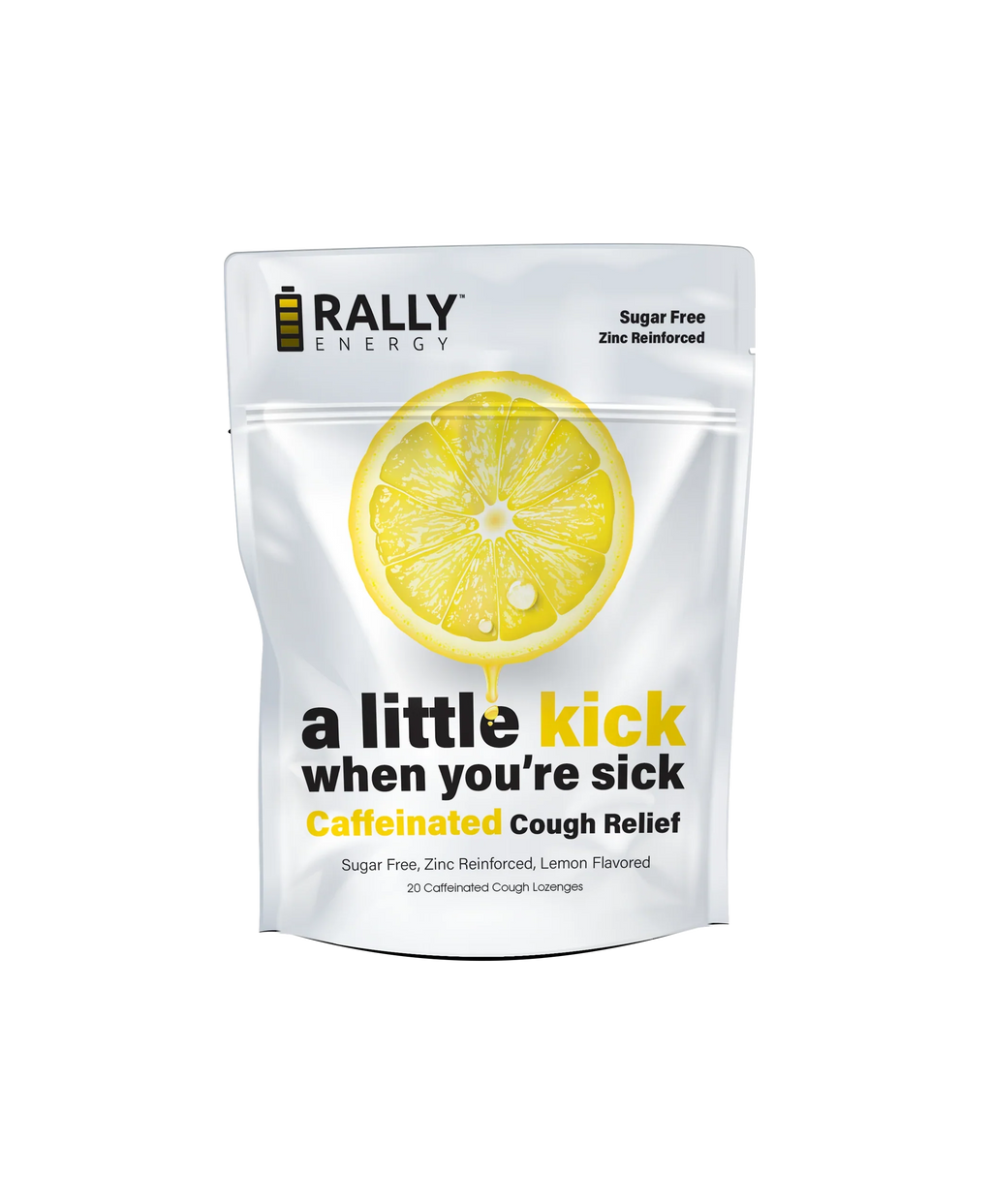 Rally Caffeinated Energy Cough Relief-