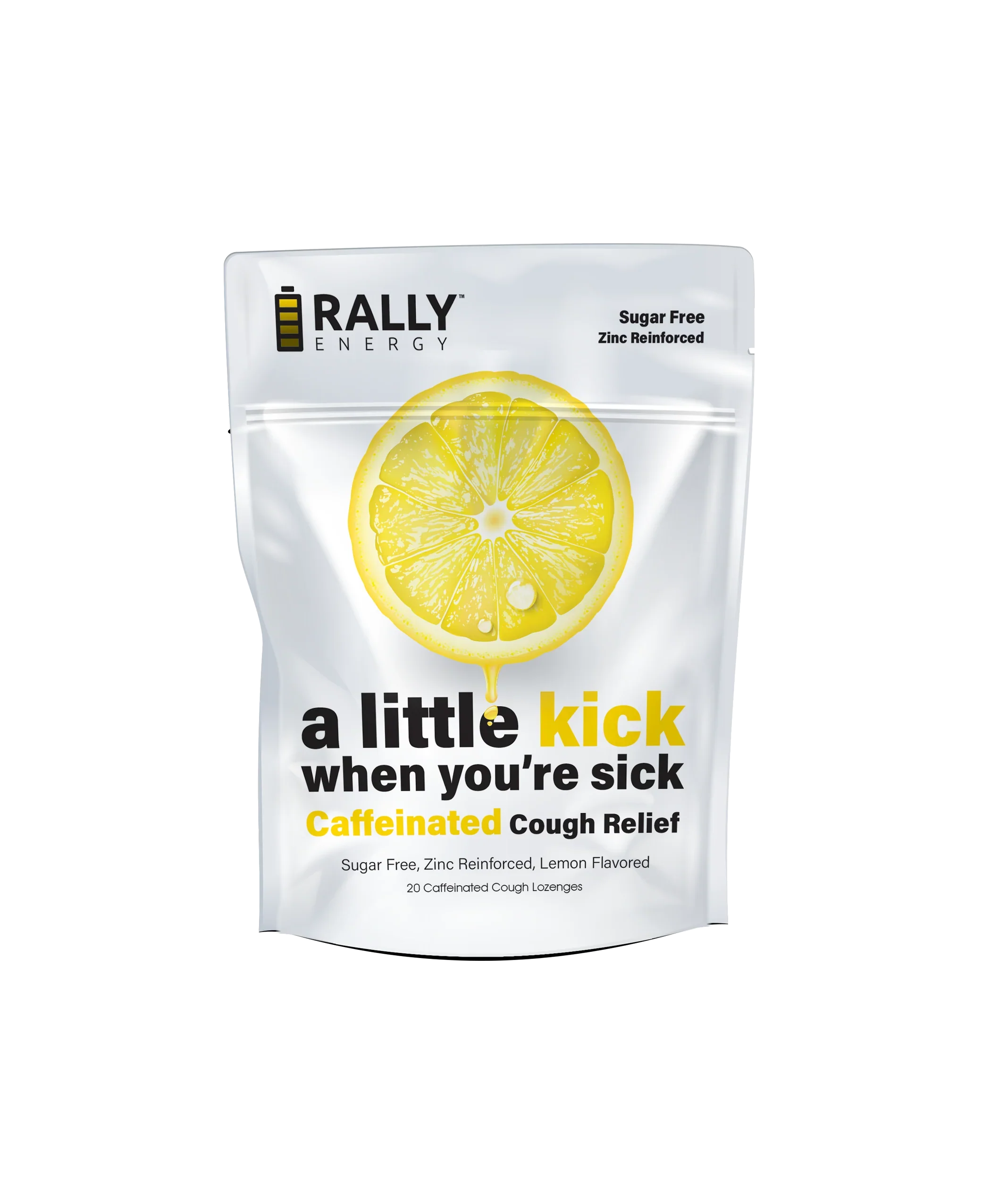 Rally Caffeinated Energy Cough Relief-
