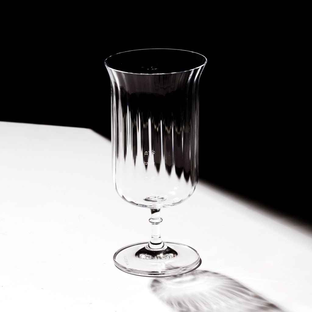 Rims Orient-Coupe Gin Sour/Long Island Ribbed Cocktail Glasses - (Deco)(11.5oz / 340mL)