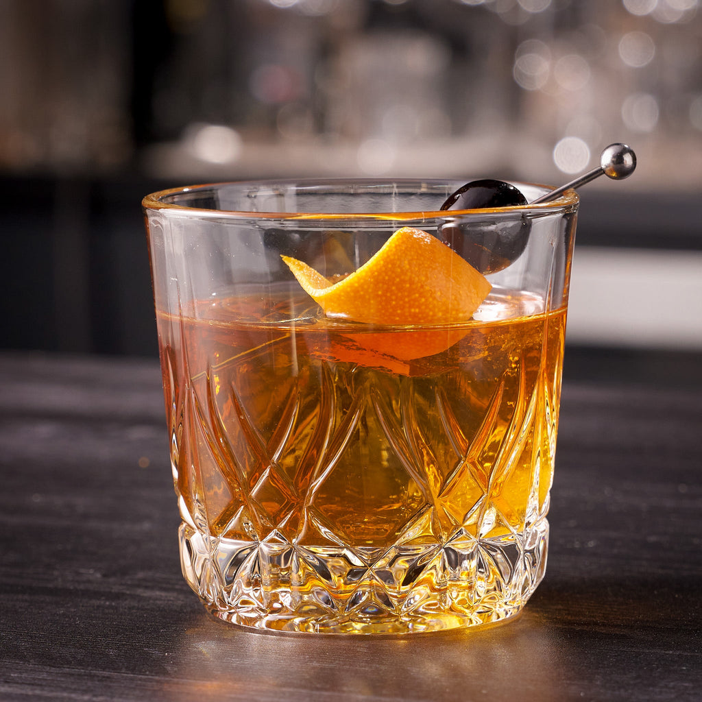 Whiskey Sour Old Fashioned Glasses Tumblers - 12oz - Set of 6
