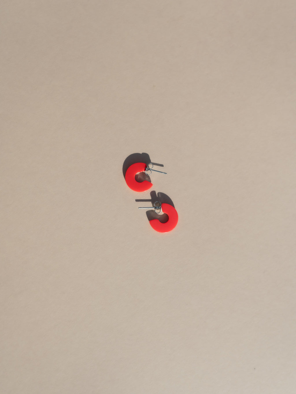 Mali Hoops ( New Thinner Style ) - Cherry