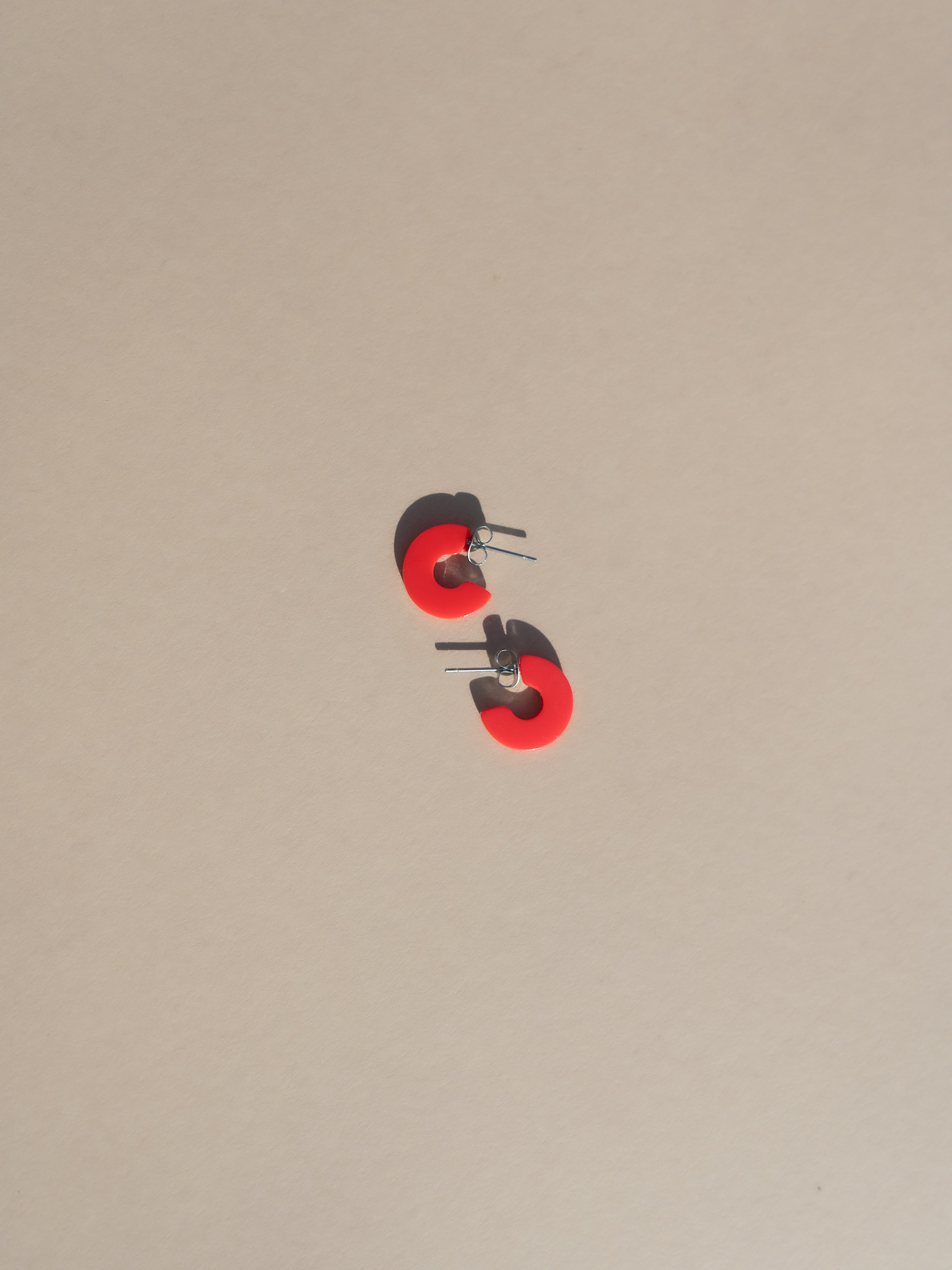 Mali Hoops ( New Thinner Style ) - Cherry