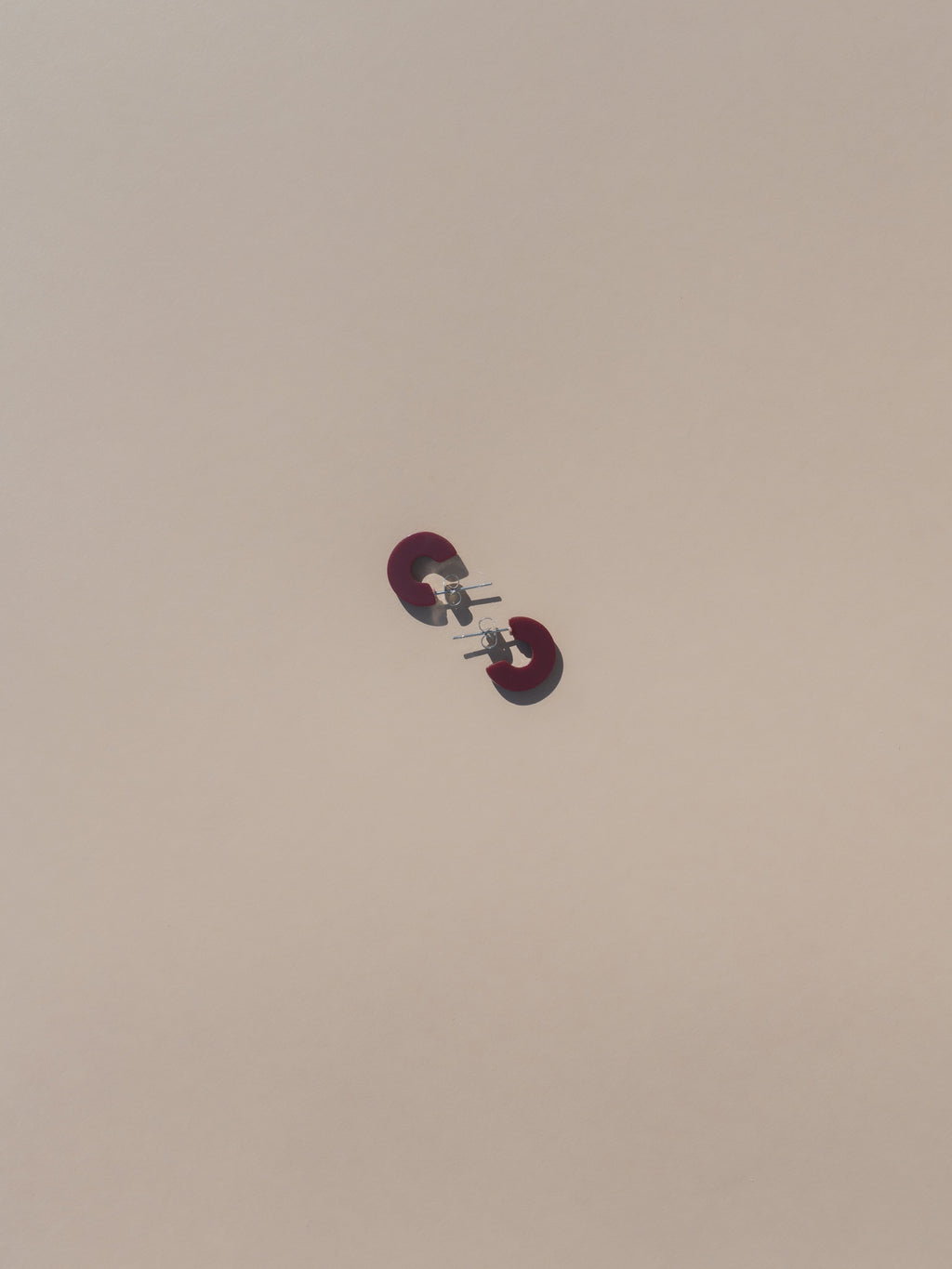 Mali Hoops ( New Thinner Style )- Maraschino Cherry