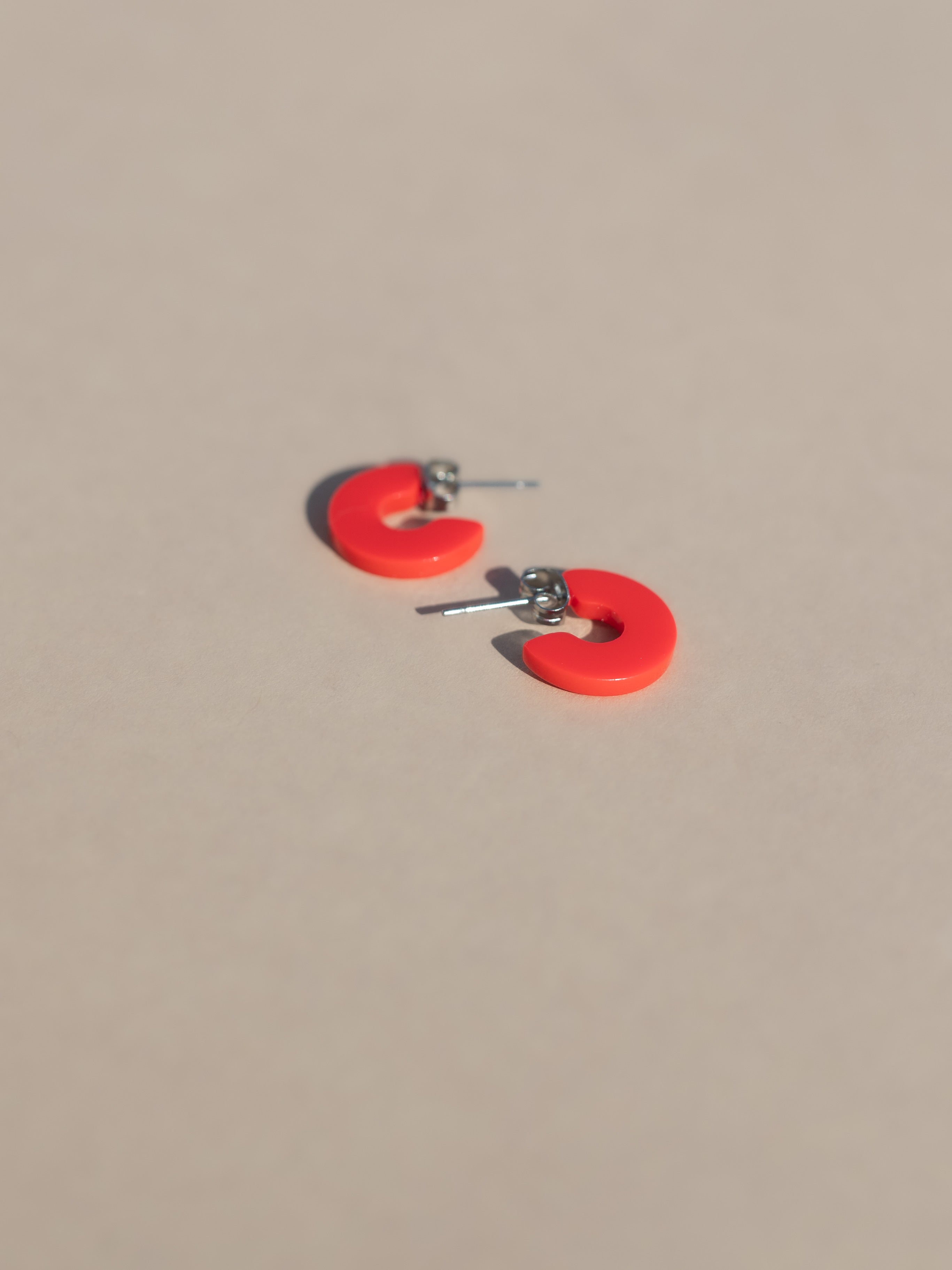 Mali Hoops ( New Thinner Style ) - Cherry