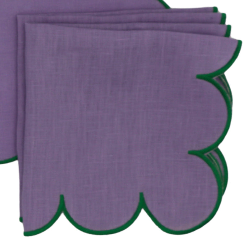 Lilac Adorned Napkin - Set of 4