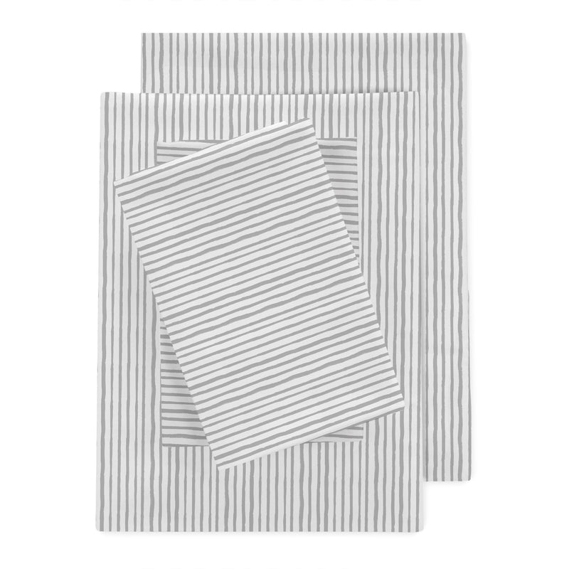 Clean Design Home® Supima Cotton Percale Sheet Set-Birch Linen