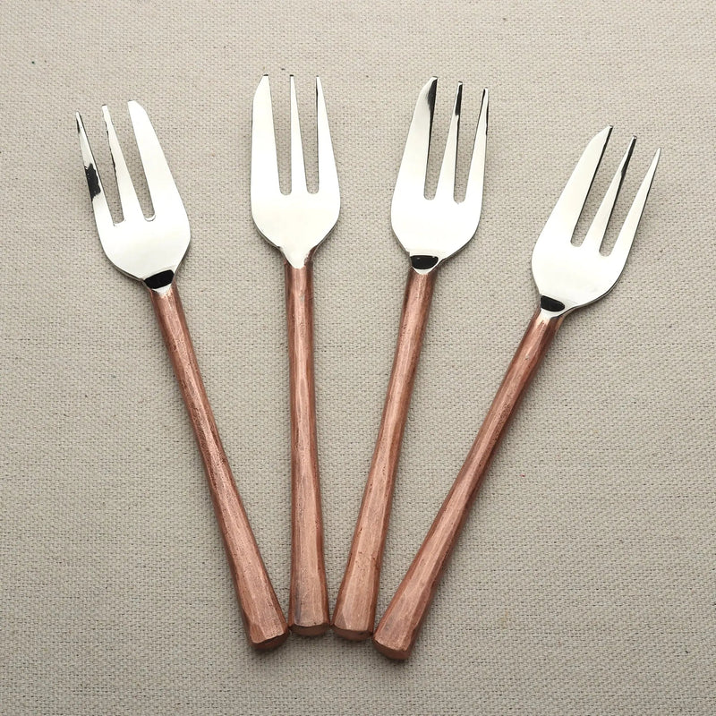 MEDICKI DESSERT/PASTRY FORK 4 PC. SET