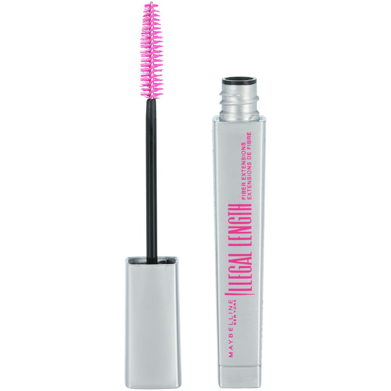MAYBELLINE Illegal Length Fiber Extensions Washable Mascara