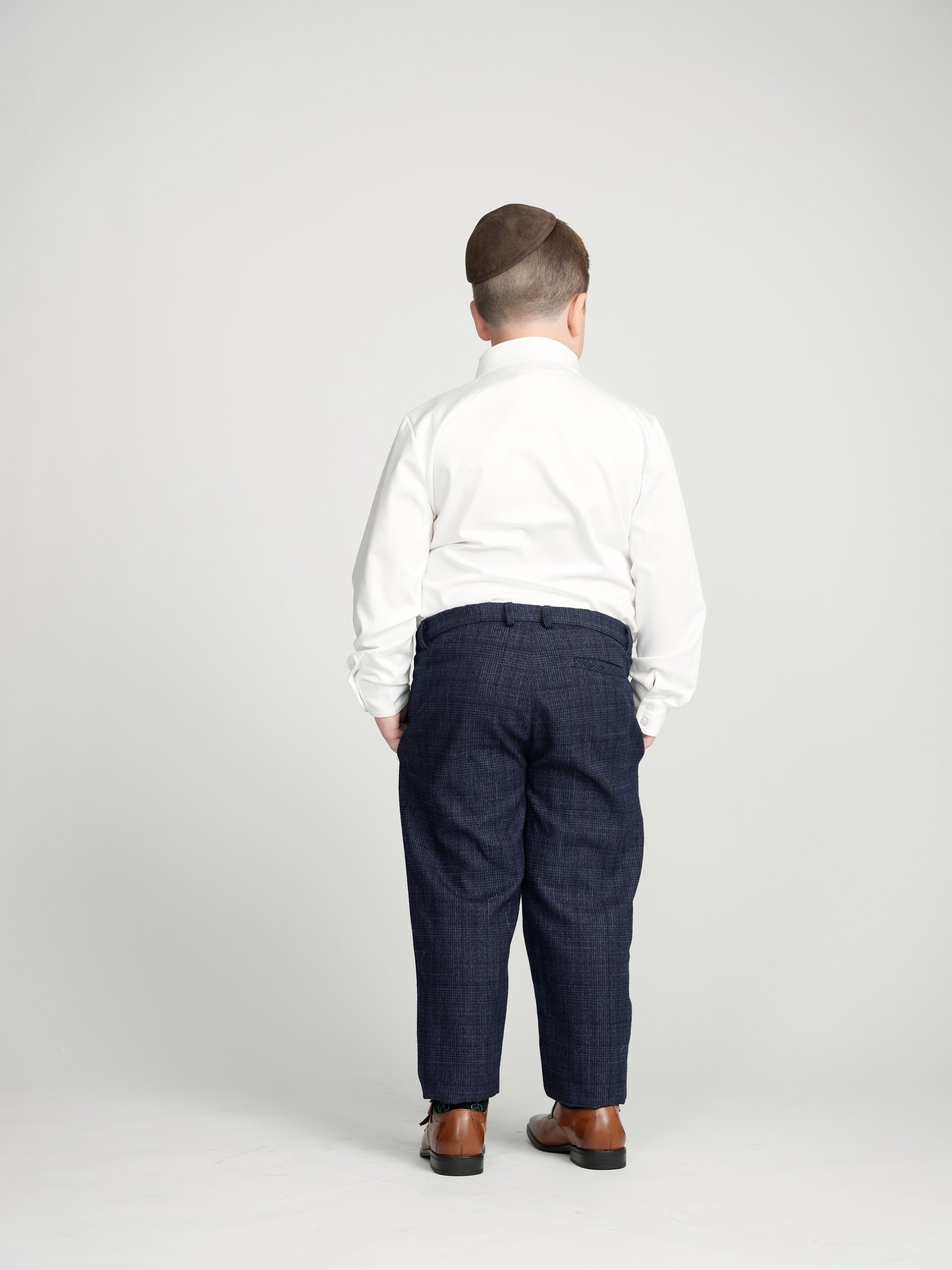 Navy Glen Plaid Dress Pants