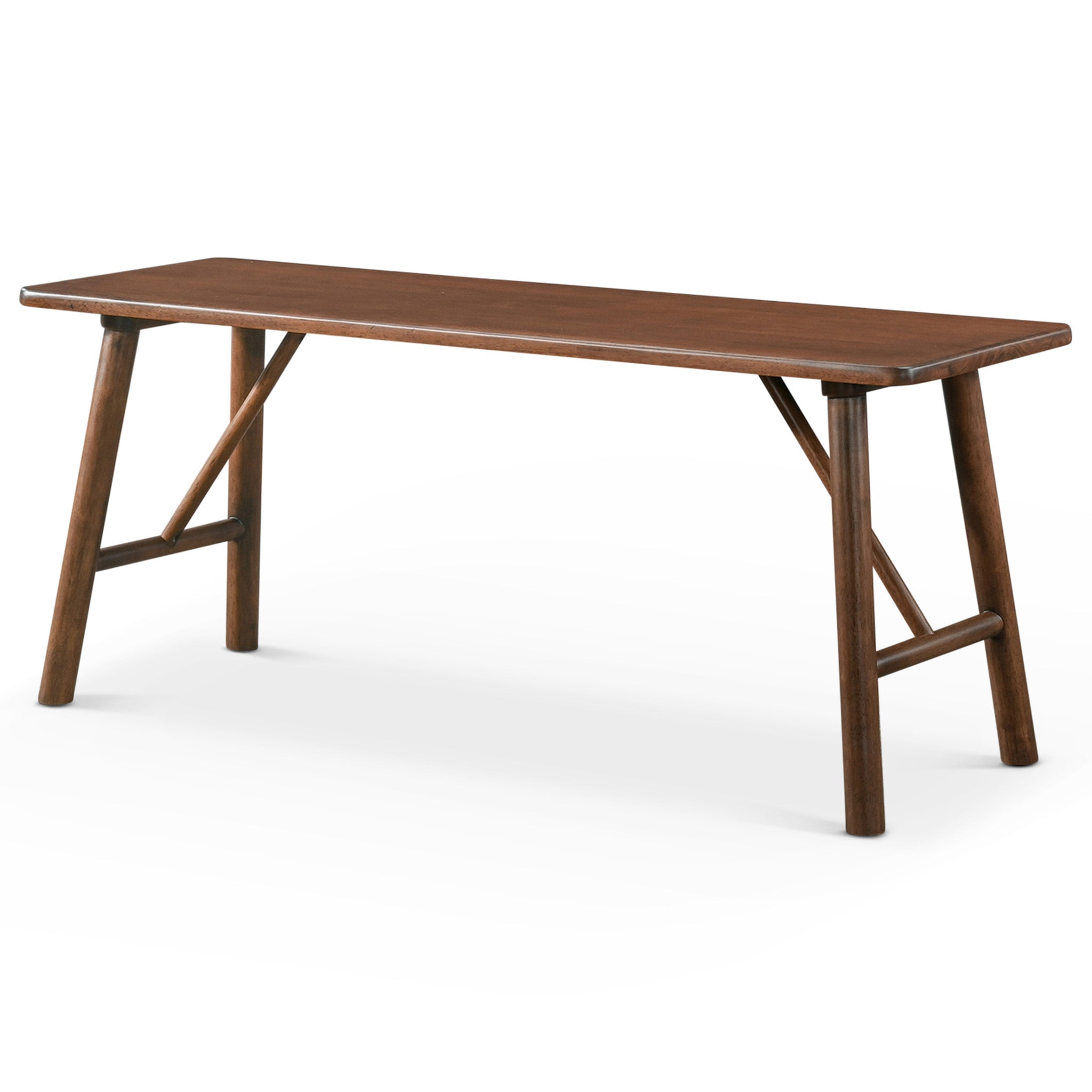 Molly Bench (Walnut) – Luxury Modern Seating – Curated by SHOPLOBBIE |