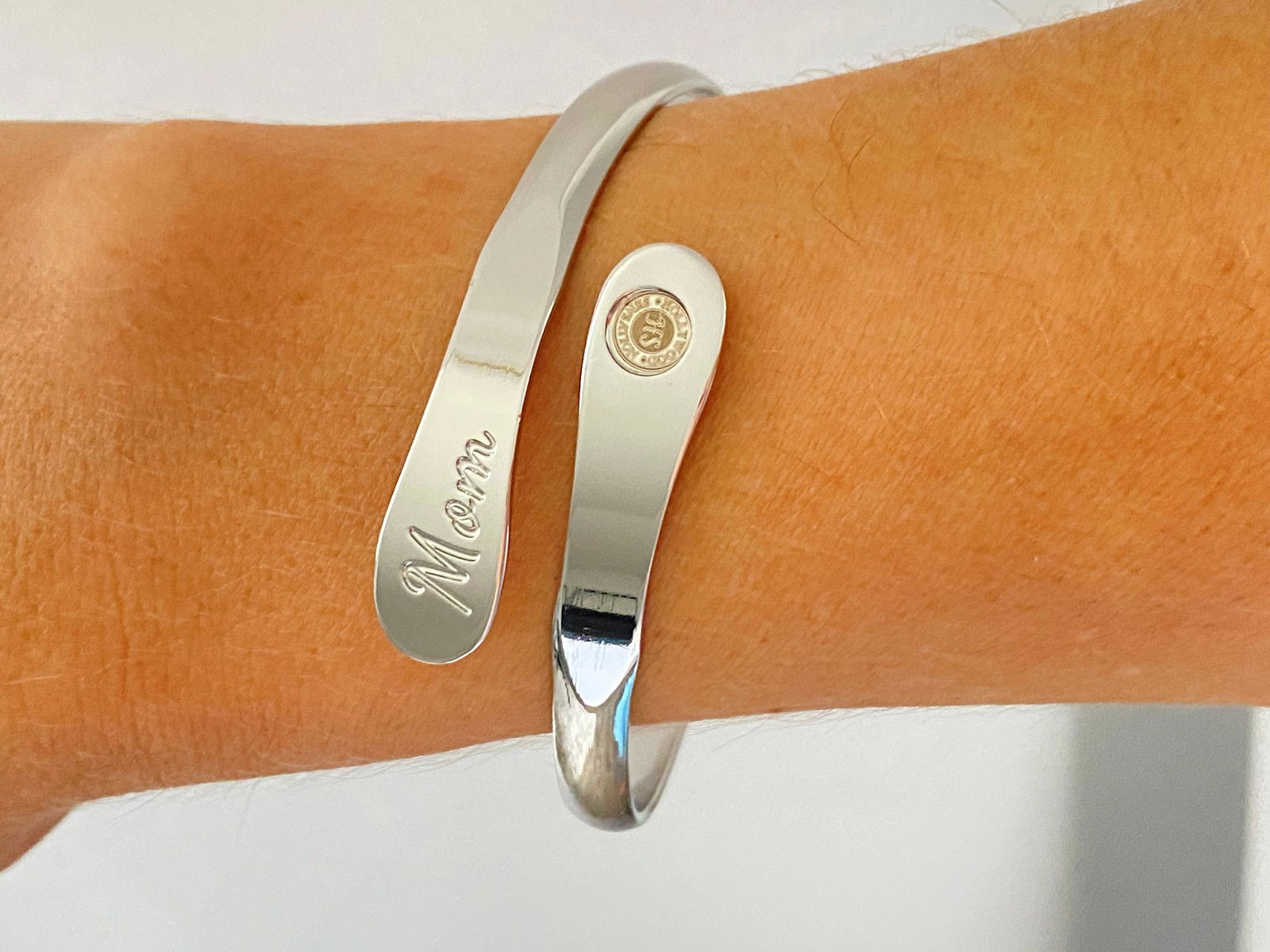 Mom Bracelets Engraved Bracelets Love you Mom Now & Always