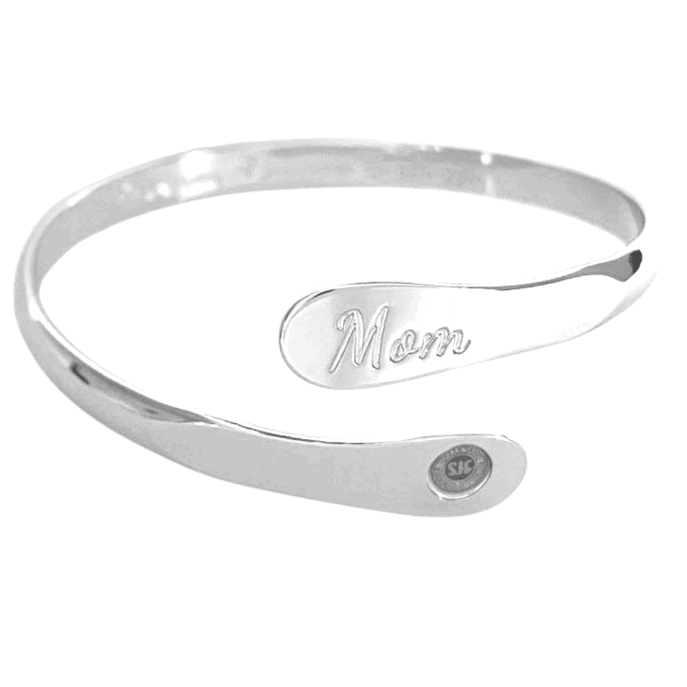 Mom Bracelets Engraved Bracelets Love you Mom Now & Always