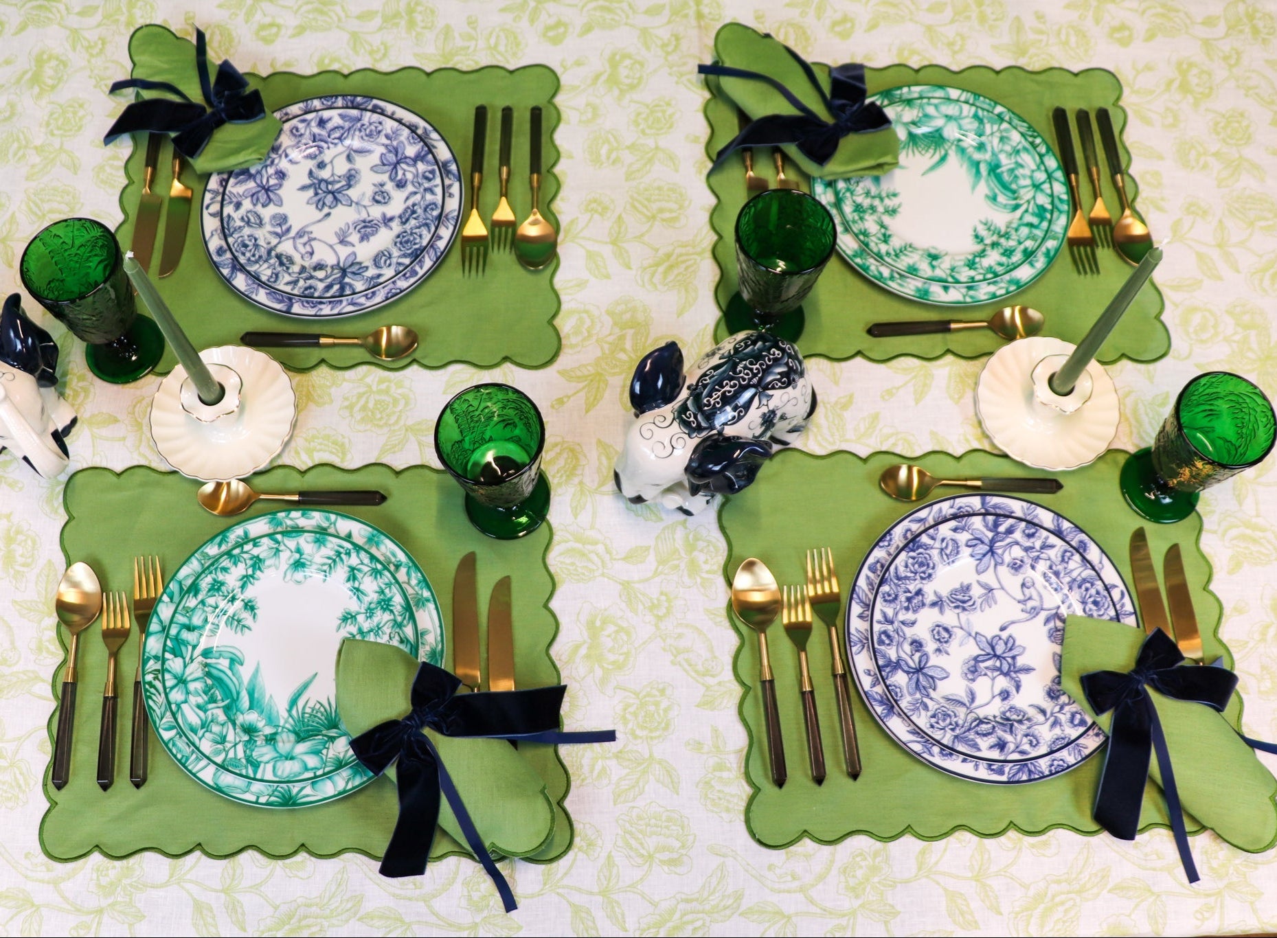 Monsoon Verdant Dinner Plate - Case of 12 Plates