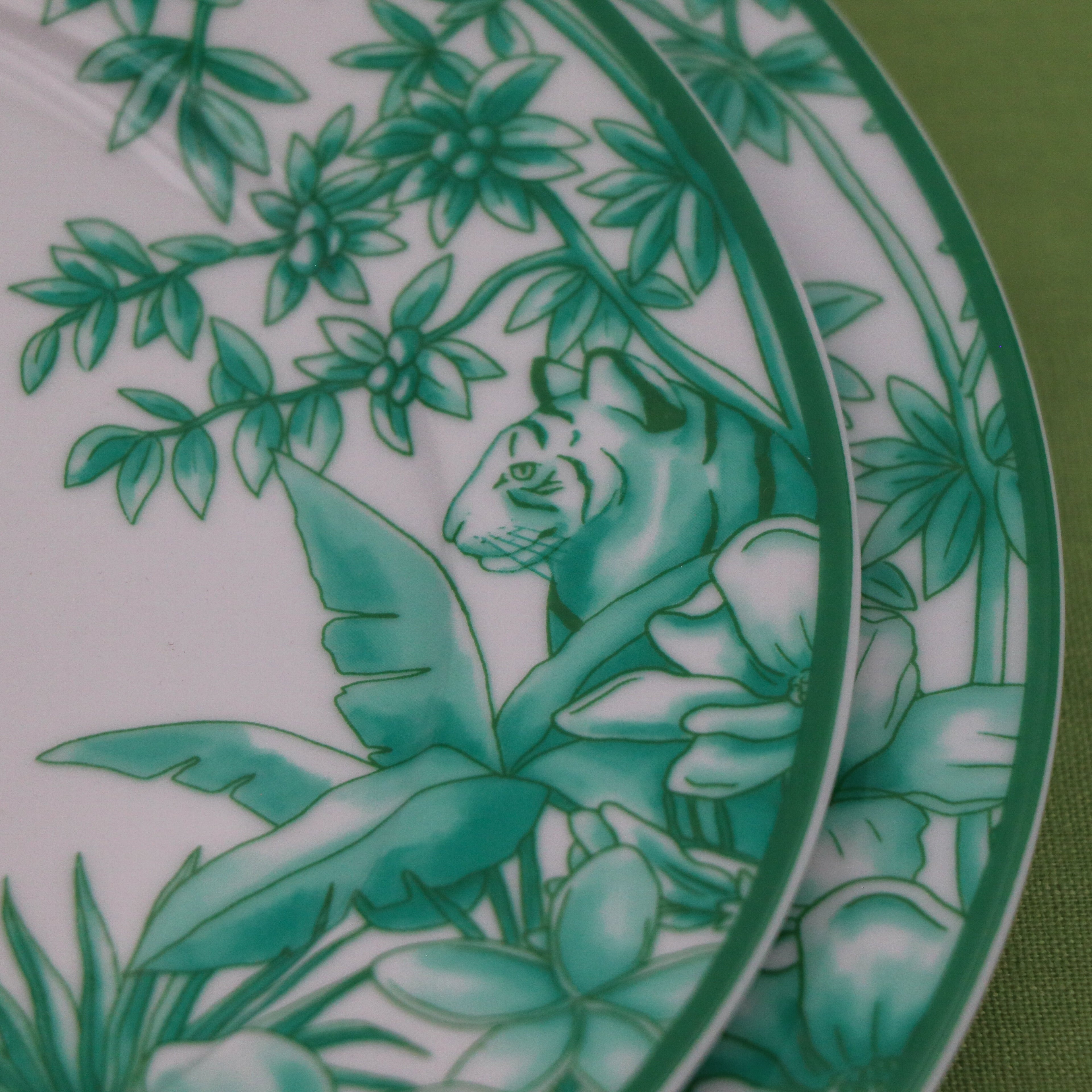 Monsoon Verdant Starter Plate - Set of 4