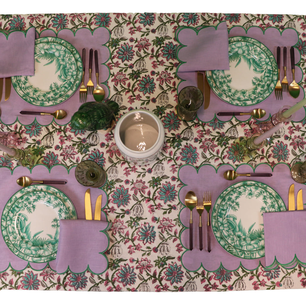 Monsoon Verdant Starter Plate - Set of 4