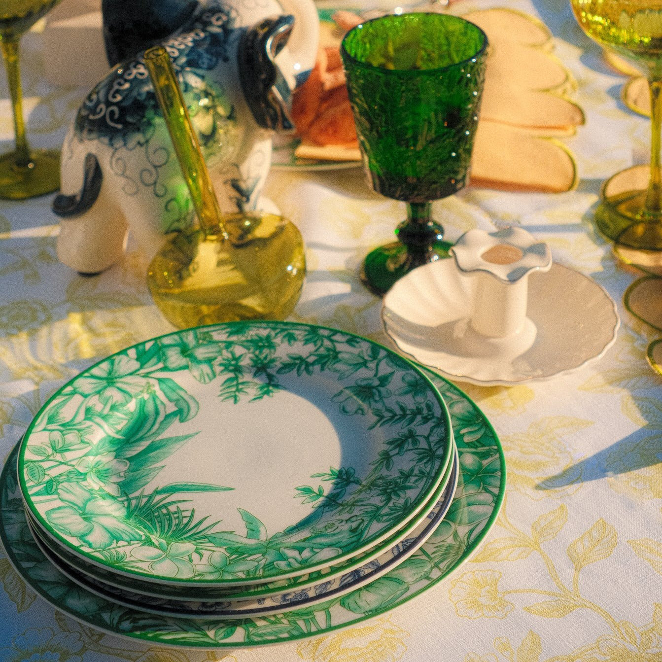 Monsoon Verdant Starter Plate - Case of 12 Plates