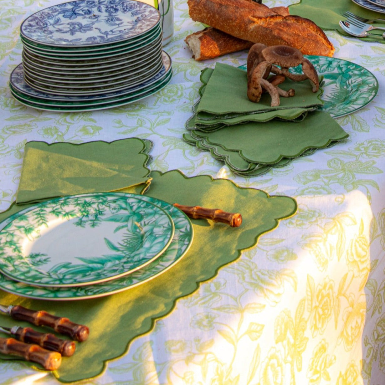 Monsoon Verdant Starter Plate - Case of 12 Plates