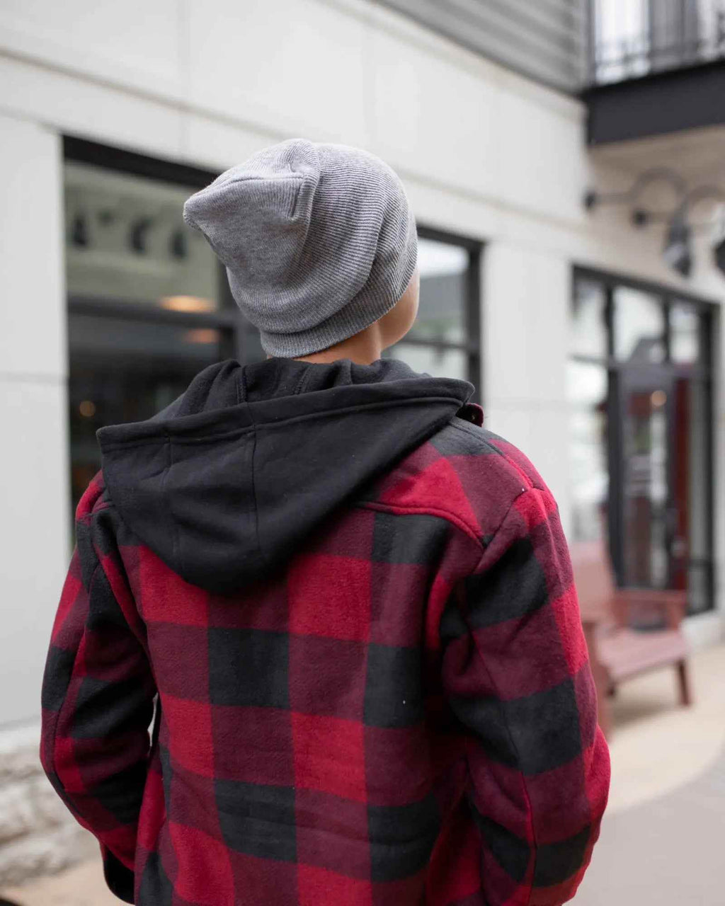 NEW HAAKWEAR H-Stitch Cuffed Beanie - Designed and Made in USA (Patent Pending Design) - Koala Gray