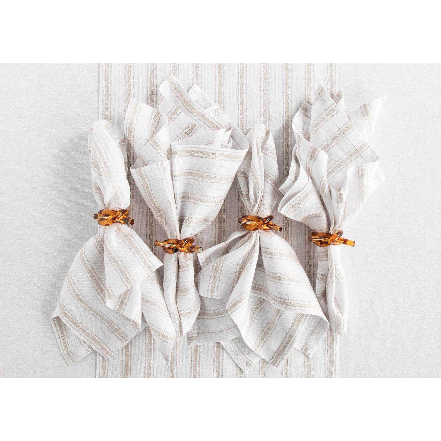 Capri Ticking Stripe Napkins