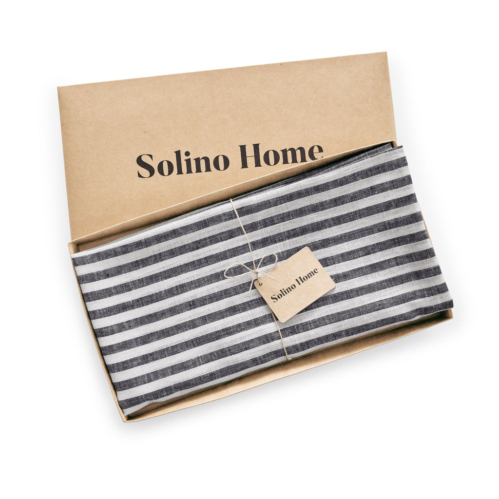 Amalfi Stripe Round Tablecloth