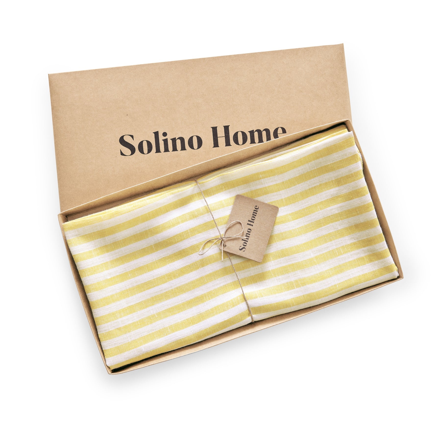 Amalfi Stripe Round Tablecloth