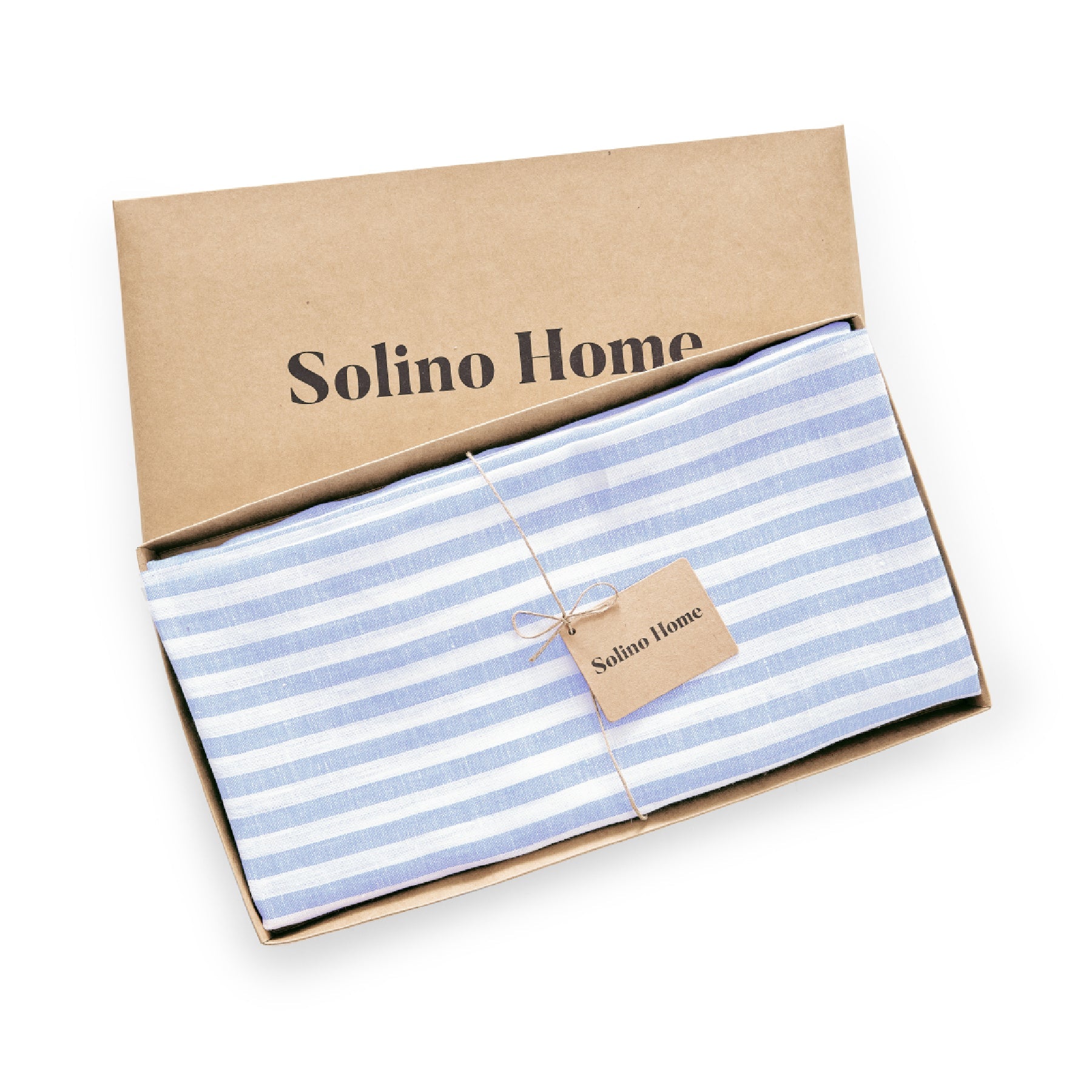 Amalfi Stripe Round Tablecloth