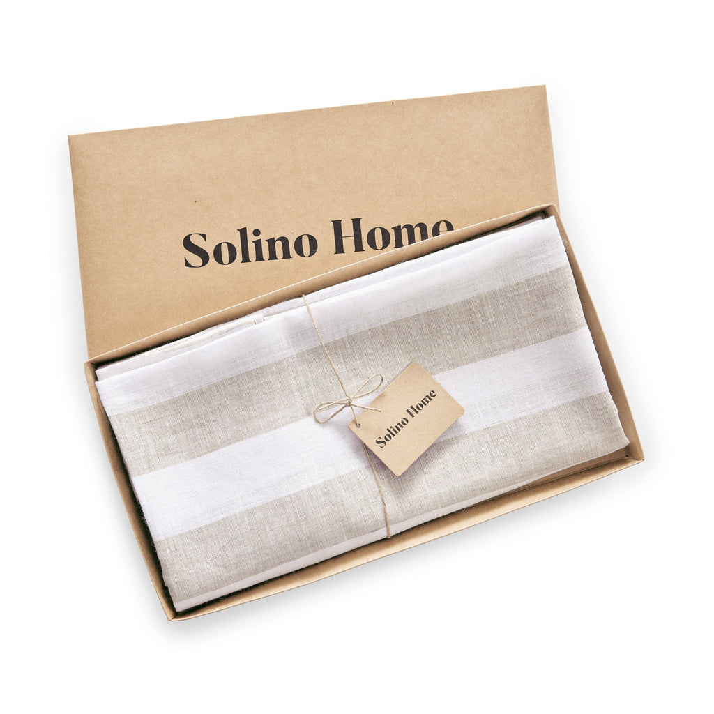 Cabana Stripe Round Tablecloth