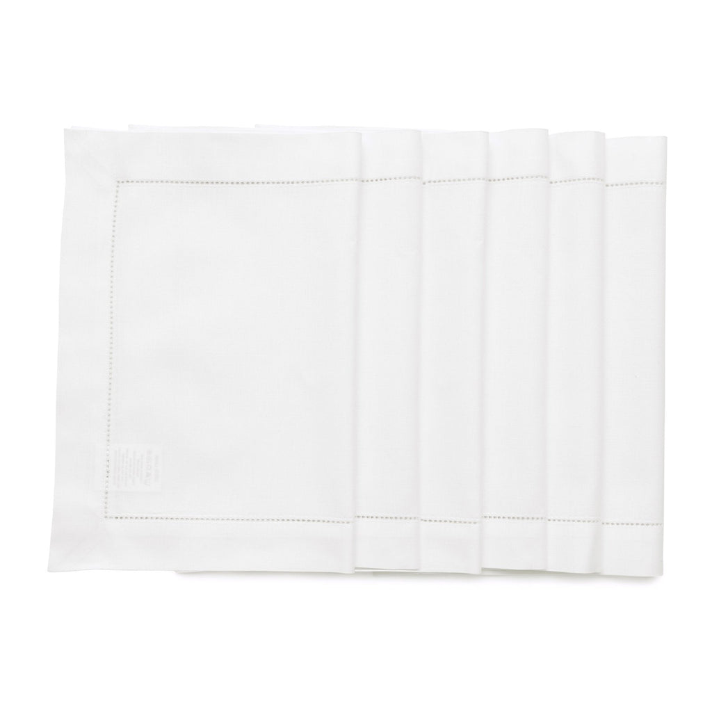 Cotton Linen Hemstitch Placemats
