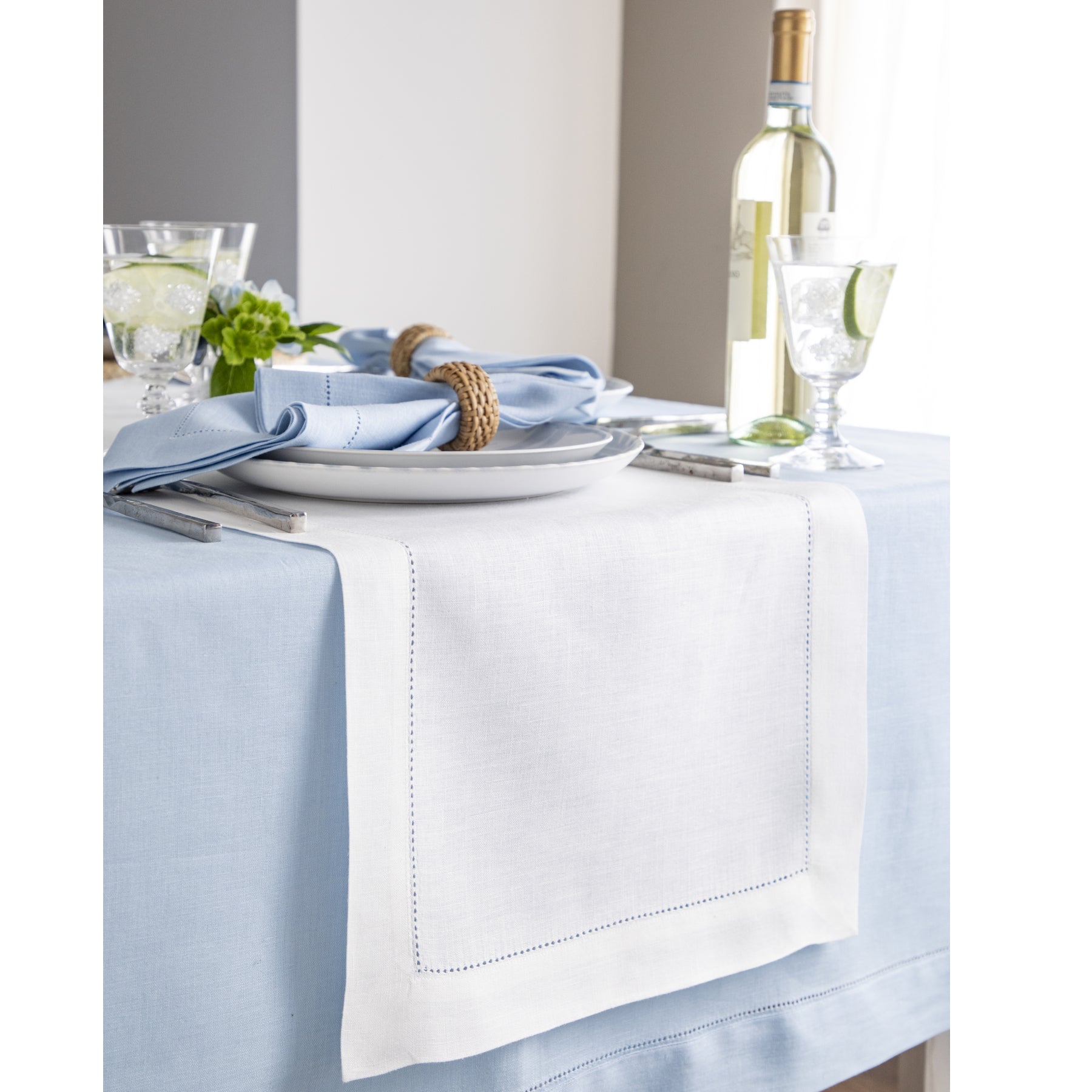 Classic Hemstitch Table Runner