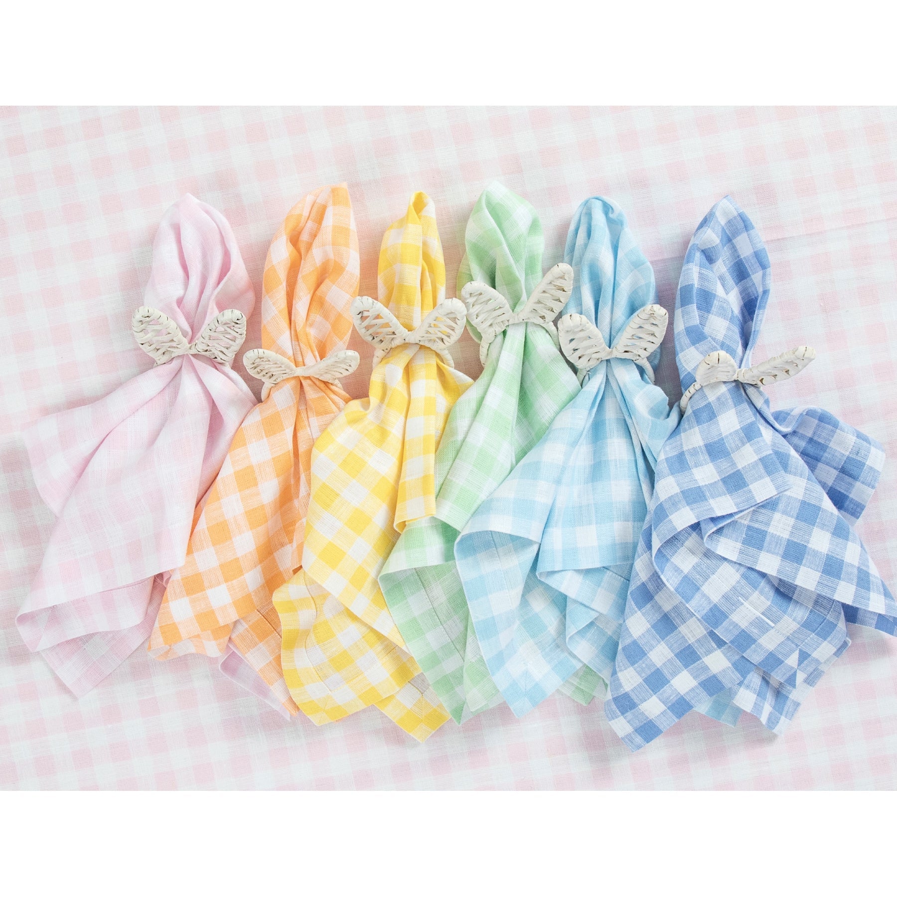 Gingham Napkins, Set of 4