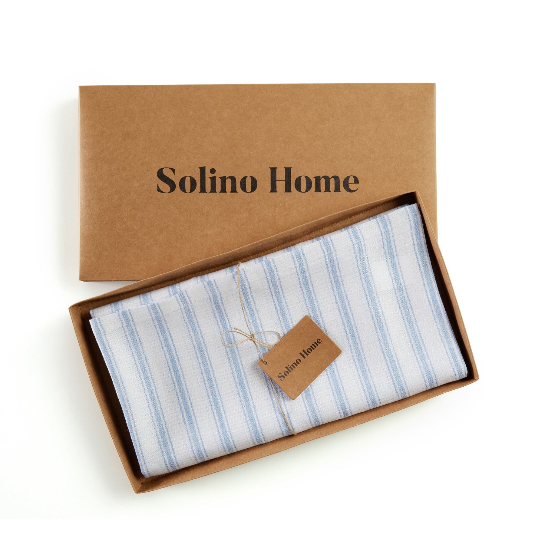 Capri Ticking Stripe Table Throw