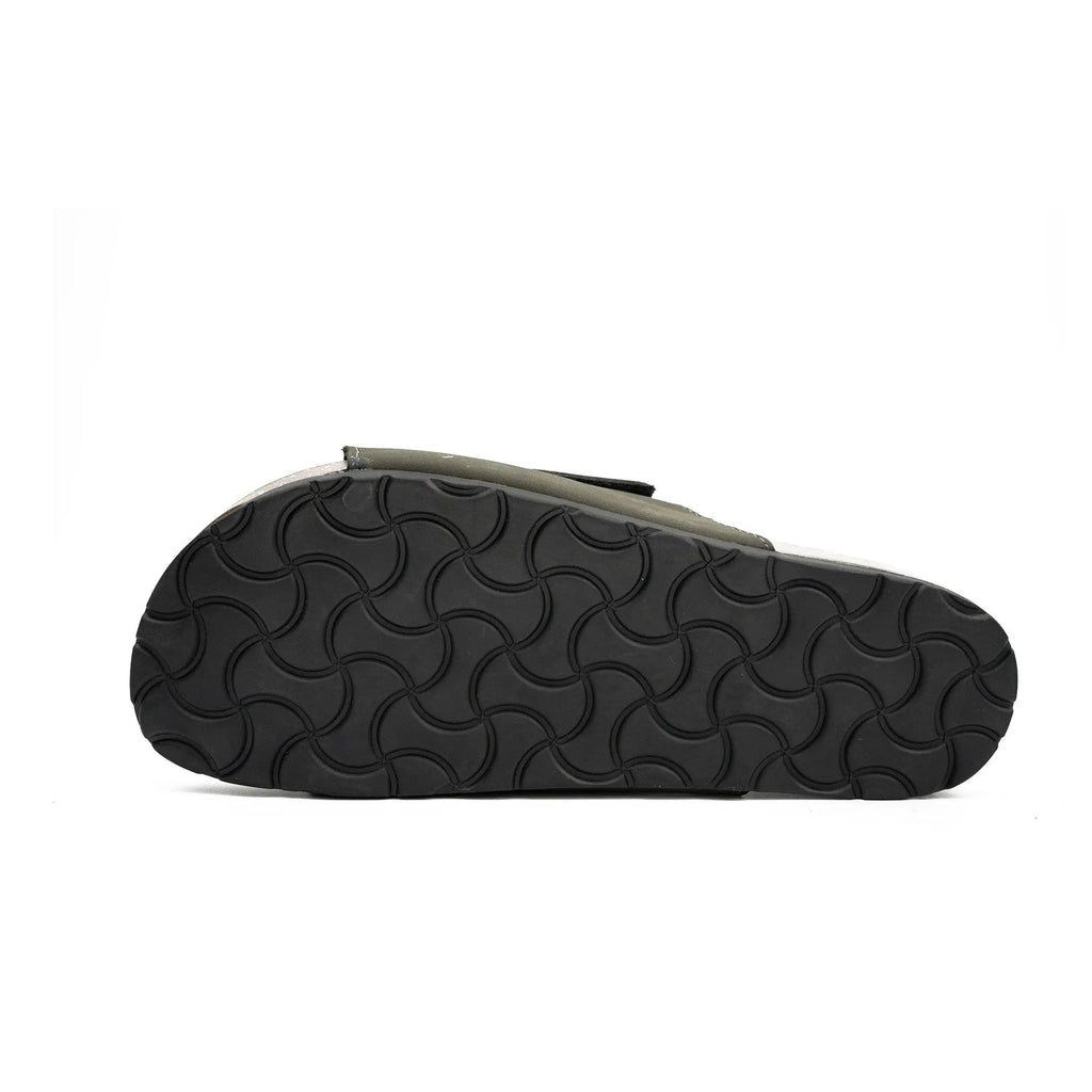 Olive Green Single - Strap Slides