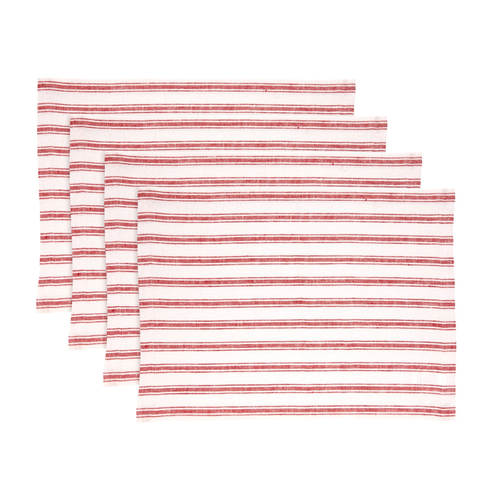Capri Ticking Stripe Placemats