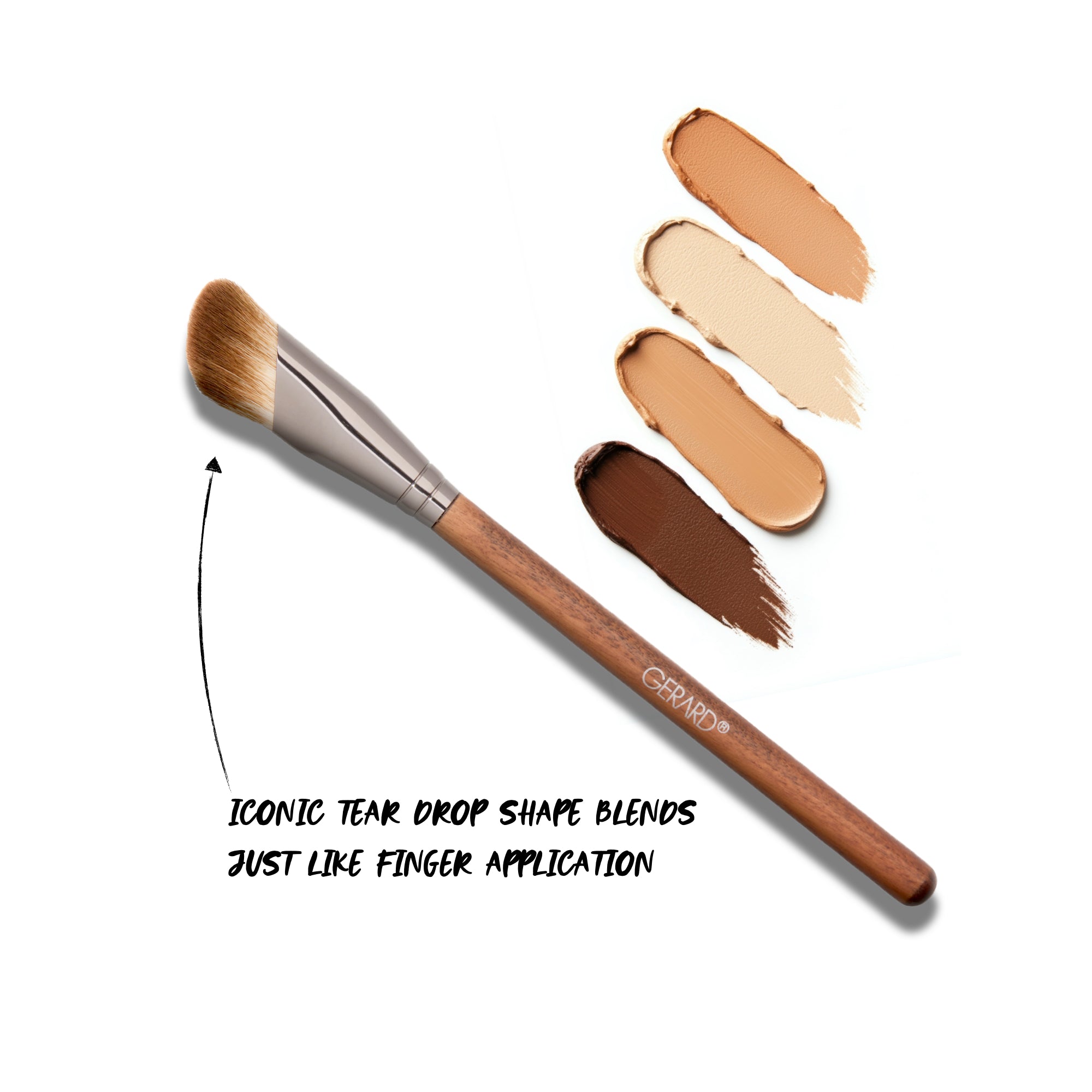 Goodbye Under Eye Concealer Brush - F6