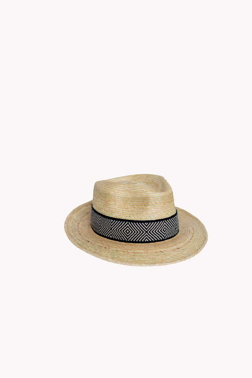 Fedora Palm Leaf Straw Hat