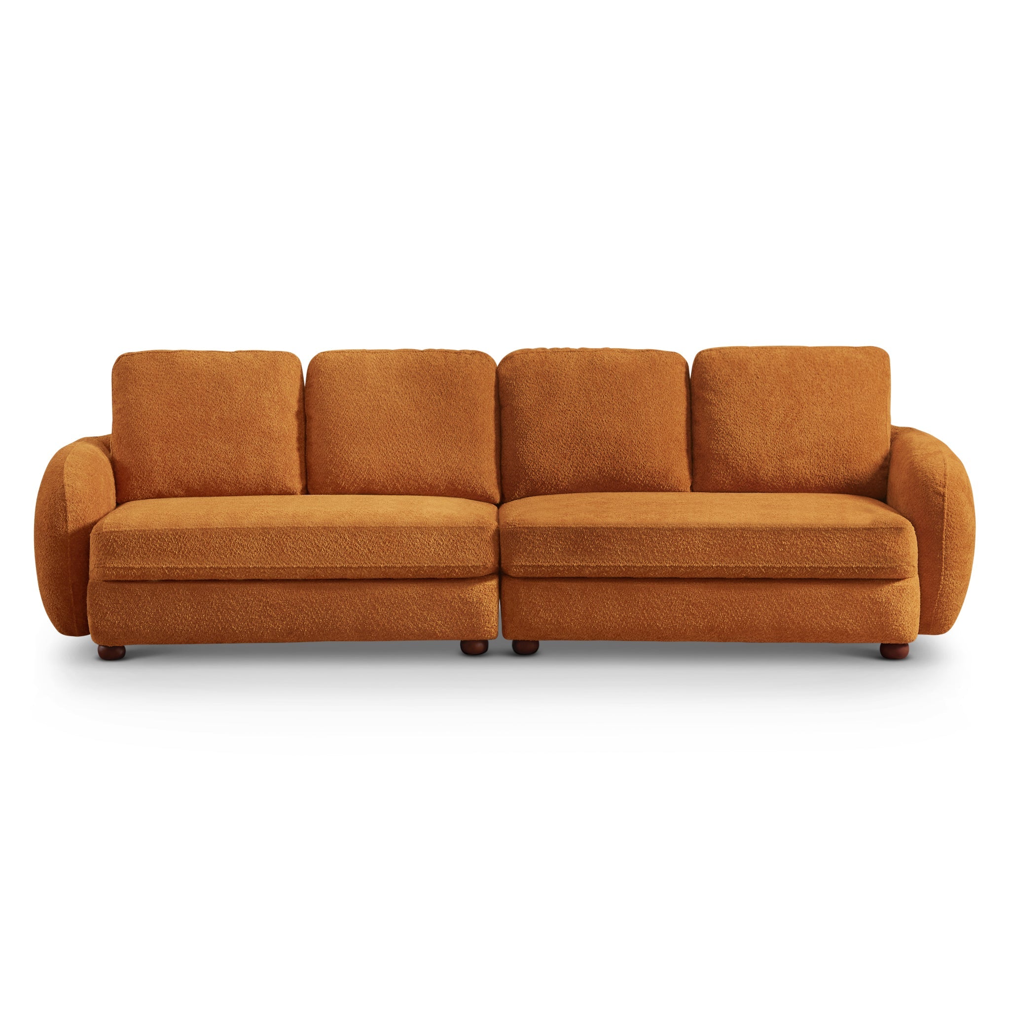 Paton  114.5'' Boucle Fabric Sofa – Designer Sofa – Curated by SHOPLOB
