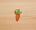 Carrot Napkin Ring – 3.5” Handwoven Iraca Palm – Artisan Spring Table Decor from Colombia