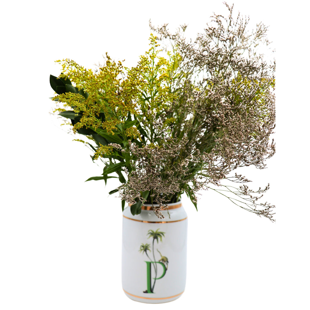 P for Primate Vase