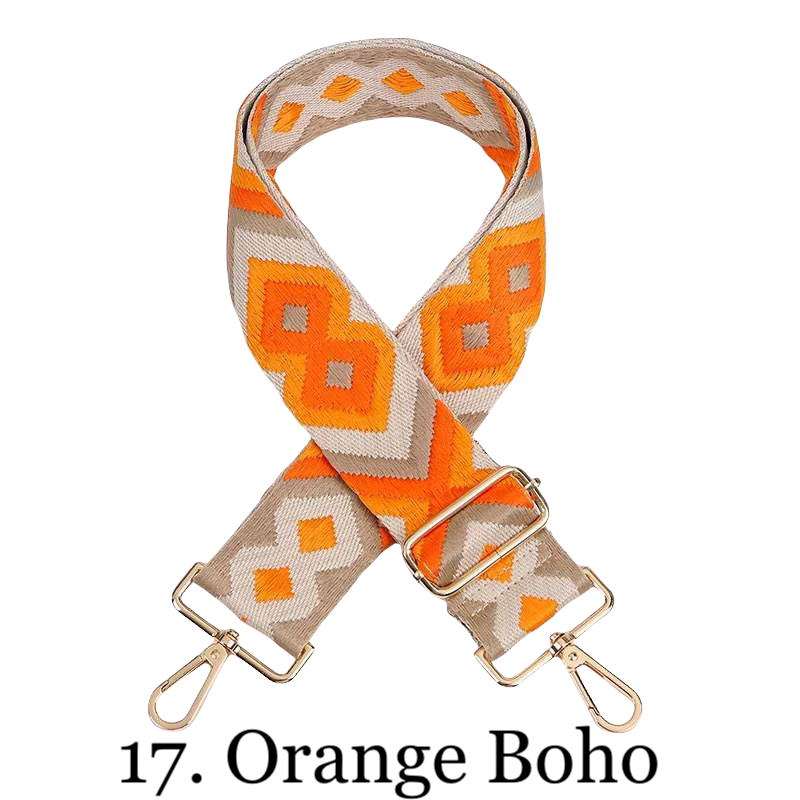 The Mia Vegan Leather Crossbody Bag (BROWN) - Pick Your Strap