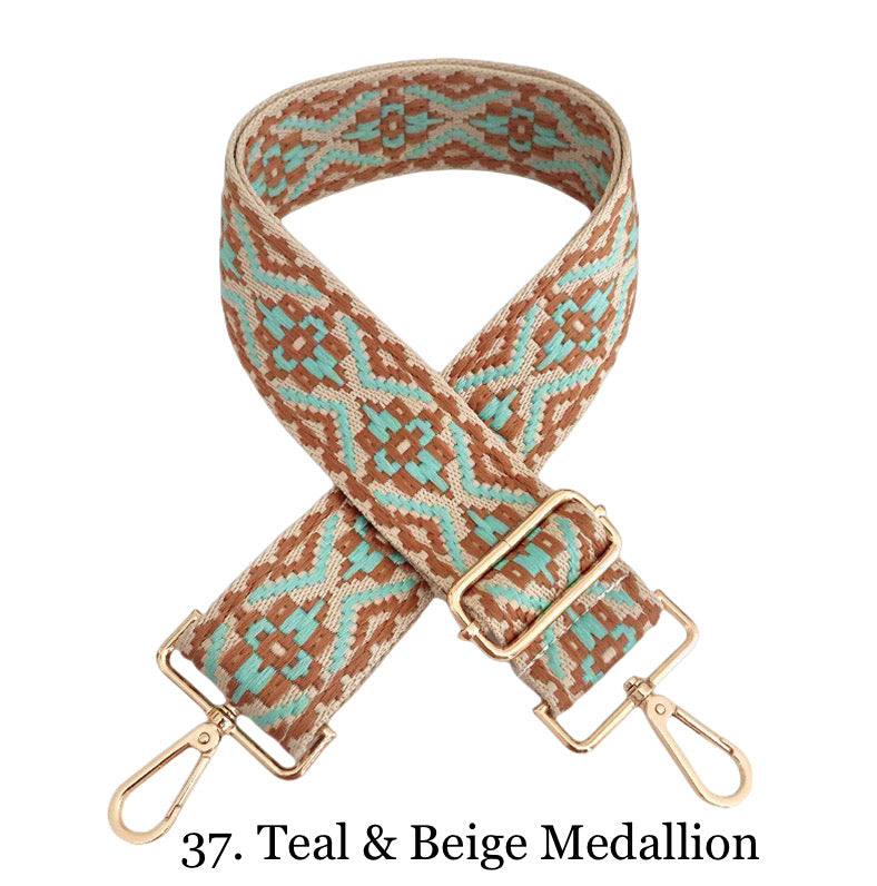 The Sailor | Zippered Crossbody Bag (Brown) - Pick Your Strap