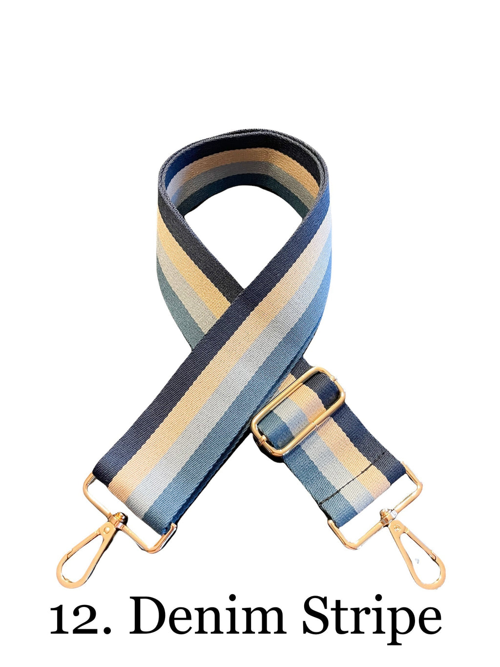 The James | Clear with Gray Trim Sling Bag - Pick Your Strap