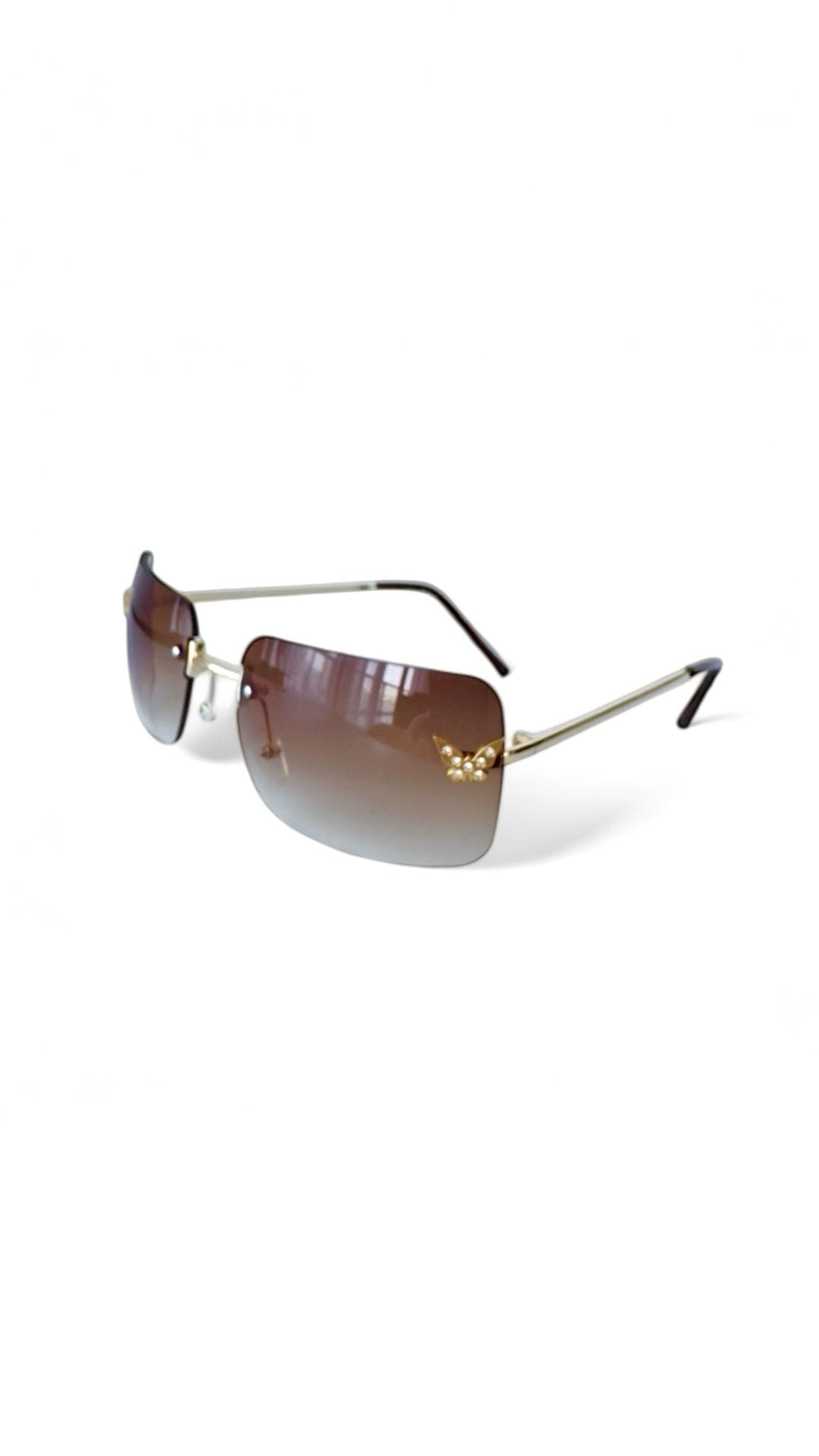 Papillon Black Sunglasses