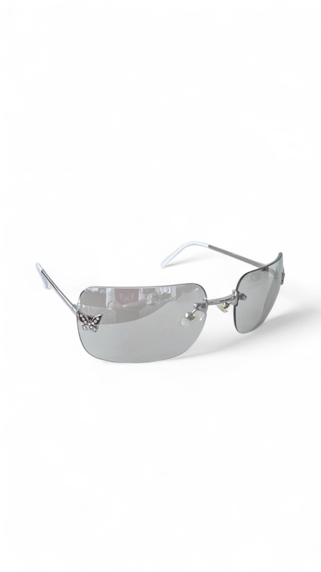 Papillon Silver Sunglasses