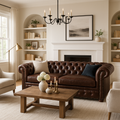 Piccadilly Sofa, Club Leather | By Sarried
