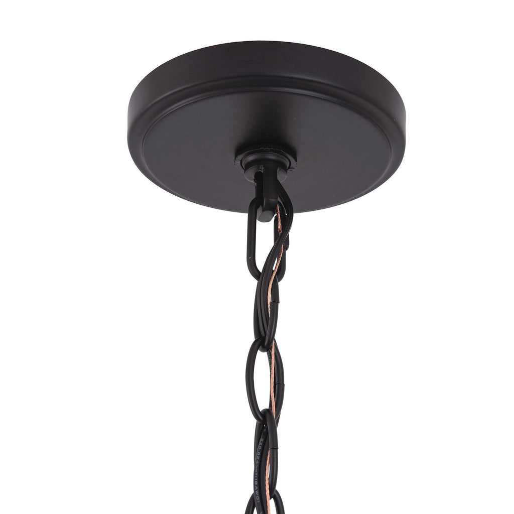 Radiant 6-Light Industrial Traditional Dimmable Chandelier