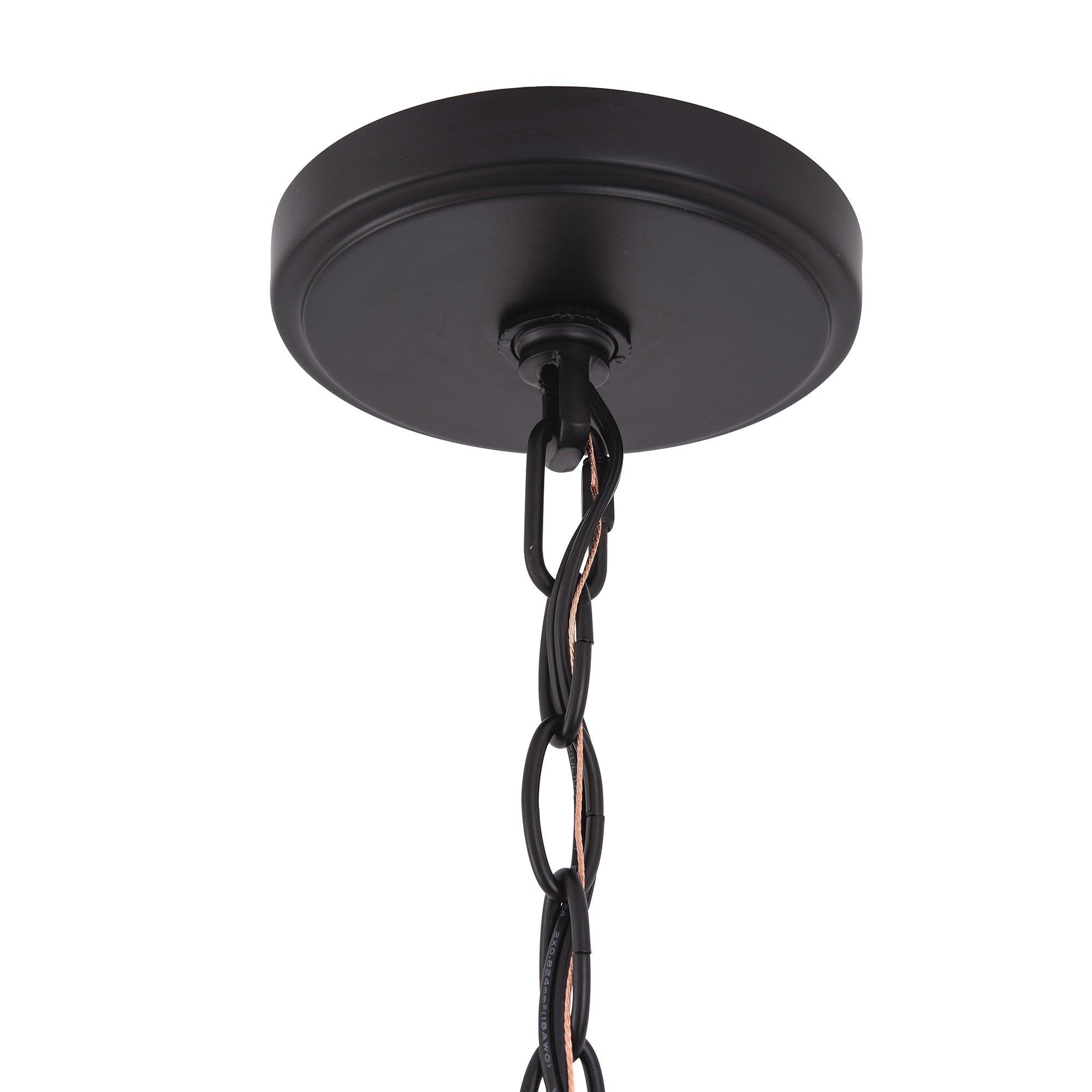 Radiant 6-Light Industrial Traditional Dimmable Chandelier